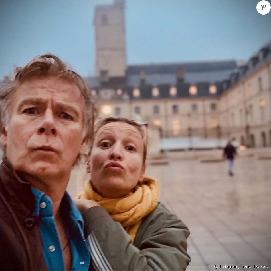 Franck Dubosc et Alexandra Lamy sur Instagram. Le 17 mai 2021.