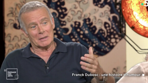 Franck Dubosc dans l'émission "Passage des Arts", sur France 5