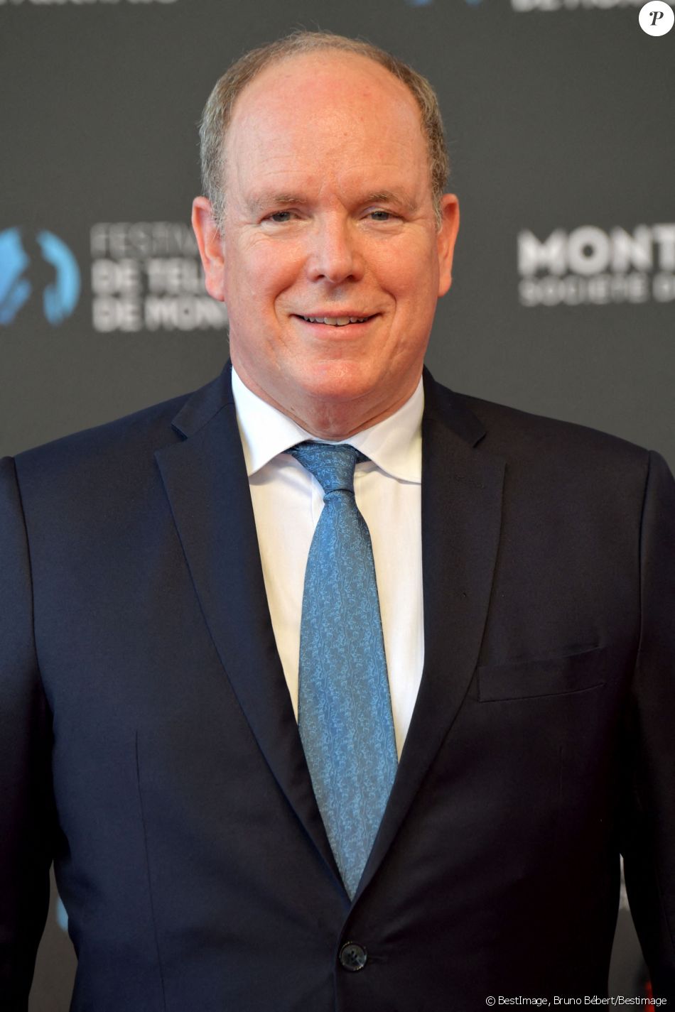Le prince Albert II de Monaco lors de la soirée d'ouverture du 60ème Festival de Télévision de Monte-Carlo au Grimaldi Forum à Monaco, le 18 juin 2021. Créé en 1961 par le Prince Rainier III de Monaco, le Festival de Télévision de Monte-Carlo présente, depuis plus d'un demi-siècle, les tendances du petit écran et anticipe les révolutions du secteur. © Bruno Bébert/Bestimage
