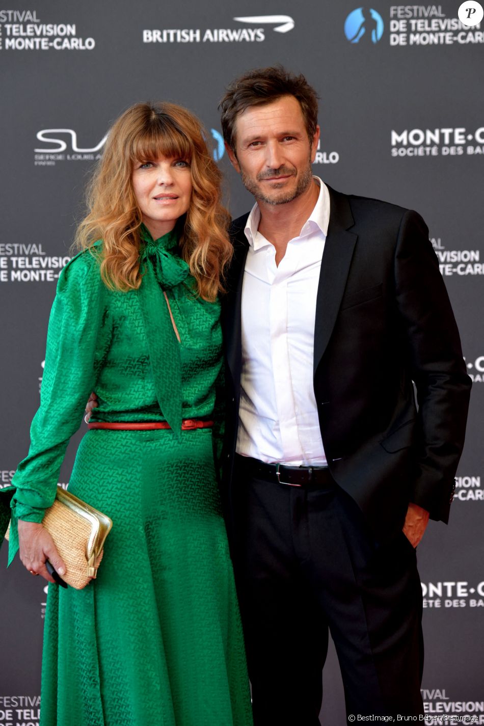 Gwendoline Hamon et Alexandre Varga lors de la soirée d'ouverture du 60ème Festival de Télévision de Monte-Carlo au Grimaldi Forum à Monaco, le 18 juin 2021. Créé en 1961 par le Prince Rainier III de Monaco, le Festival de Télévision de Monte-Carlo présente, depuis plus d'un demi-siècle, les tendances du petit écran et anticipe les révolutions du secteur. © Bruno Bébert/Bestimage
