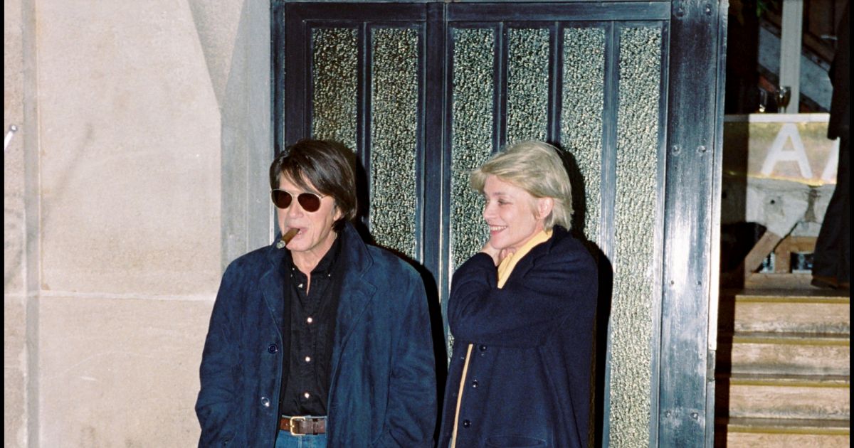 Dutronc Hardy Mariage Jacques Dutronc et Françoise Hardy au mariage de Michel Sardou et Anne