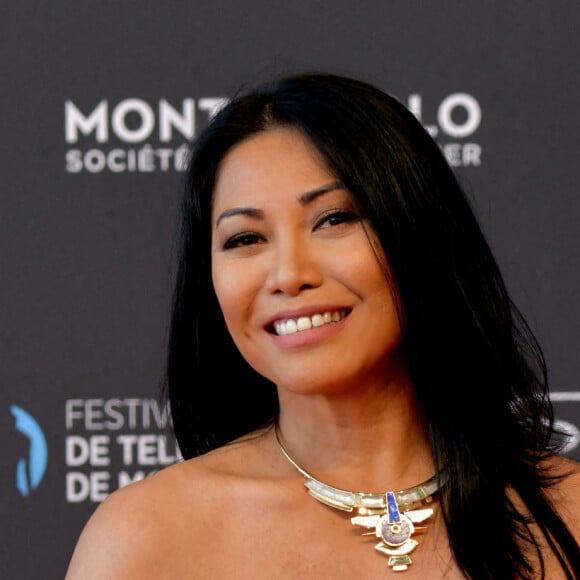 Anggun - Soirée d'ouverture du 60e Festival de Télévision de Monte-Carlo au Grimaldi Forum à Monaco, le 18 juin 2021. © Bruno Bébert/Bestimage