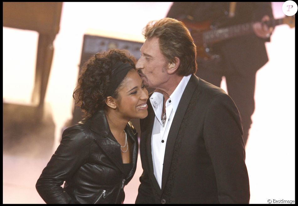 Johnny Hallyday et Joanna - Star Academy 7 2008