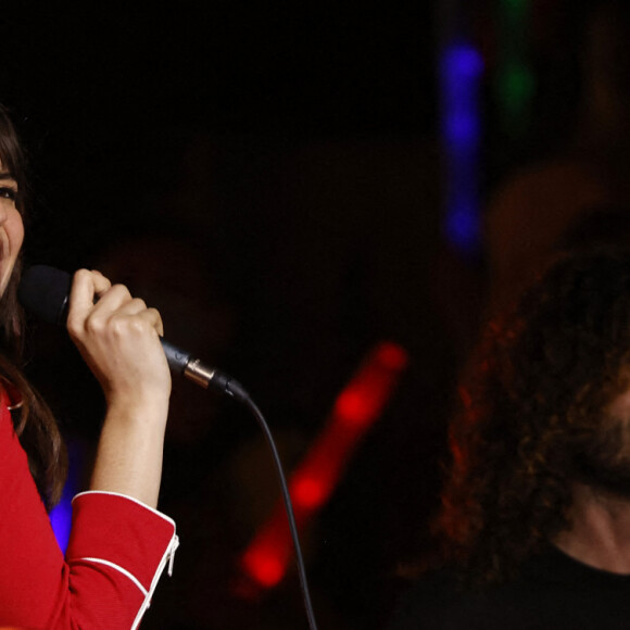 Exclusif - Clara Luciani - Enregistrement de l'émission "Fête de la musique à Roland Garros" à Paris, diffusée sur France 2 en direct le 21 juin © Cyril Moreau / Bestimage