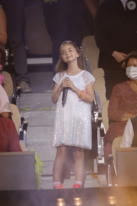 Exclusif - Valentina - Enregistrement de l'émission "Fête de la musique à Roland Garros" à Paris, diffusée sur France 2 en direct le 21 juin © Cyril Moreau / Bestimage