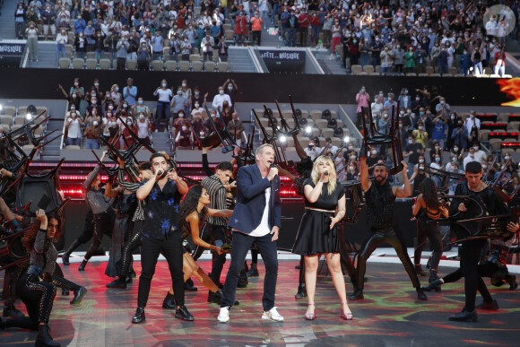 Exclusif - Garou, Louane Emera, Kendji Girac - Enregistrement de l'émission "Fête de la musique à Roland Garros" à Paris, diffusée sur France 2 en direct le 21 juin © Cyril Moreau / Bestimage