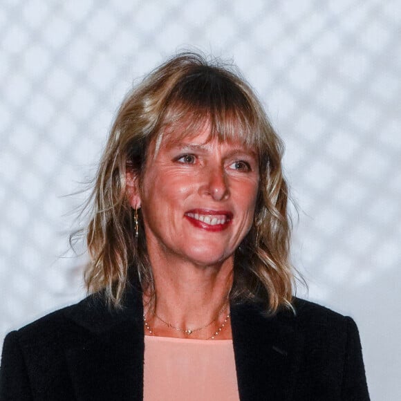 Karin Viard - Photocall du film "L'origine du monde" (sélection officielle du Festival de Cannes 2020) au festival Lumière à Lyon le 11 octobre 2020. © Sandrine Thesillat / Panoramic / Bestimage