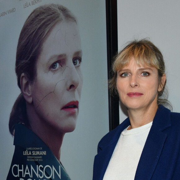 Karin Viard durant la seconde soirée de la 1ere éditon du Festival Ciné Roman à Nice le 24 octobre 2019. © Bruno Bebert/Bestimage