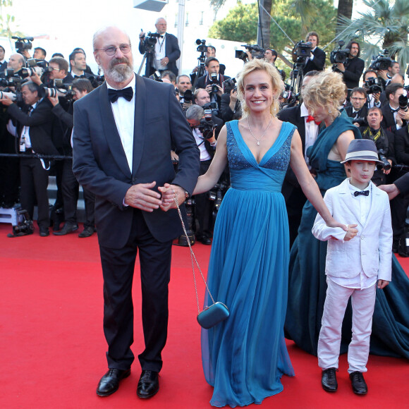 Sandrine Bonnaire et William Hurt au Festival de Cannes en 2012.