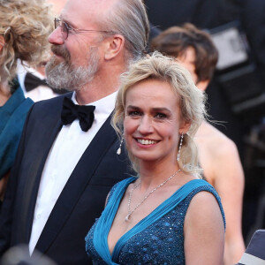 Sandrine Bonnaire et William Hurt au Festival de Cannes.