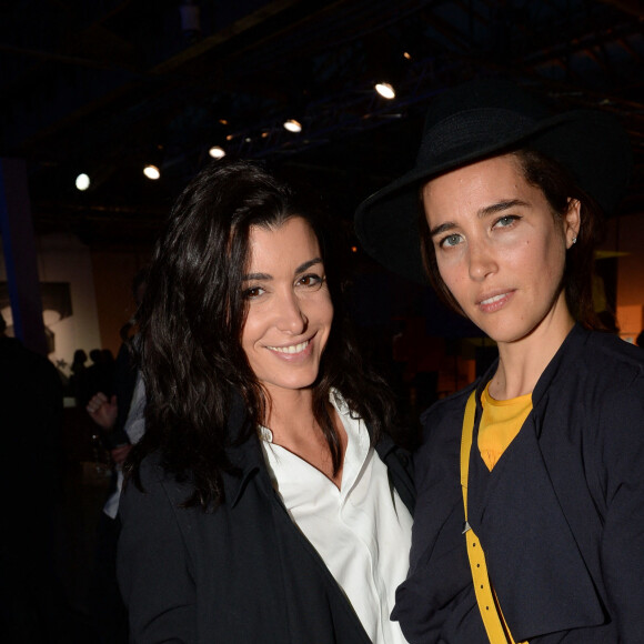 Jenifer Bartoli et Vahina Giocante - Soirée de lancement de la collection Pop de Lancel au Palais de Tokyo à Paris, le 23 avril 2015.