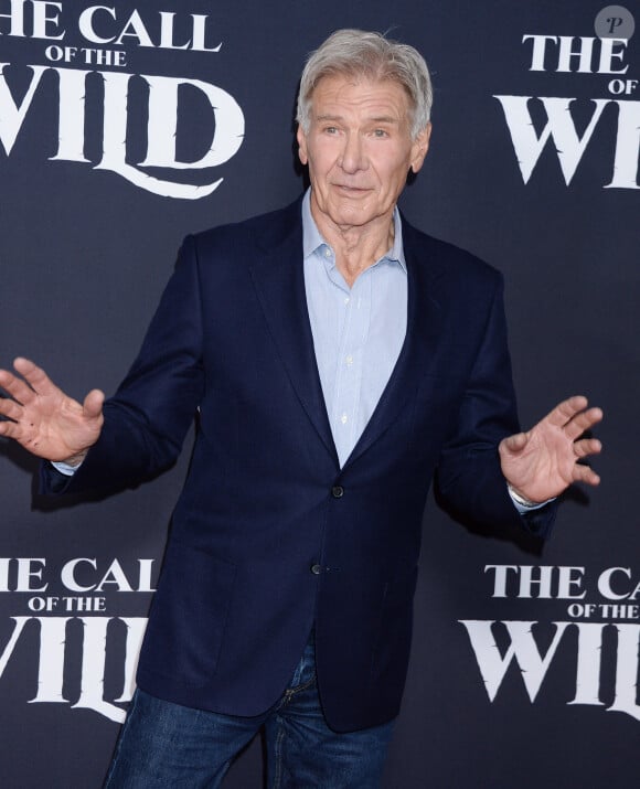 Harrison Ford à la première du film "The Call of the Wild" à Los Angeles, le 13 février 2020. 