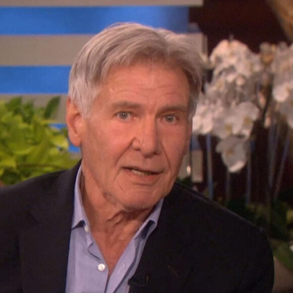 Dans l'émission "The Ellen Show", Harrison Ford révèle que son régime alimentaire est à base de poisson et les légumes. L'acteur de 77 ans a prévu de reprendre prochainement dans un nouvel opus le rôle de Indiana Jones. Il est actuellement en pleine promotion du film "L'appel de la forêt". Le 19 février 2020.