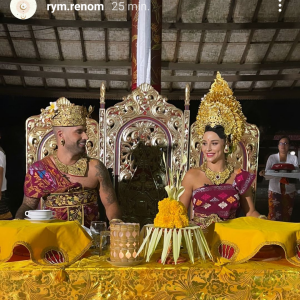 Vincent Queijo et Rym se sont mariés à Bali, le 23 juin 2021