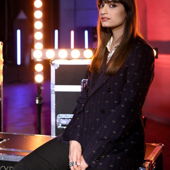 Exclusif - Clara Luciani - Backstage de l'enregistrement de l'émission "La chanson challenge" au Château de Chambord, qui sera diffusée le 26 juin sur TF1 © Gaffiot-Moreau / Bestimage 