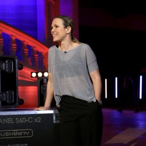 Exclusif - Lorie (Lorie Pester) - Backstage de l'enregistrement de l'émission "La chanson challenge" au Château de Chambord, qui sera diffusée le 26 juin sur TF1   © Gaffiot-Moreau / Bestimage 