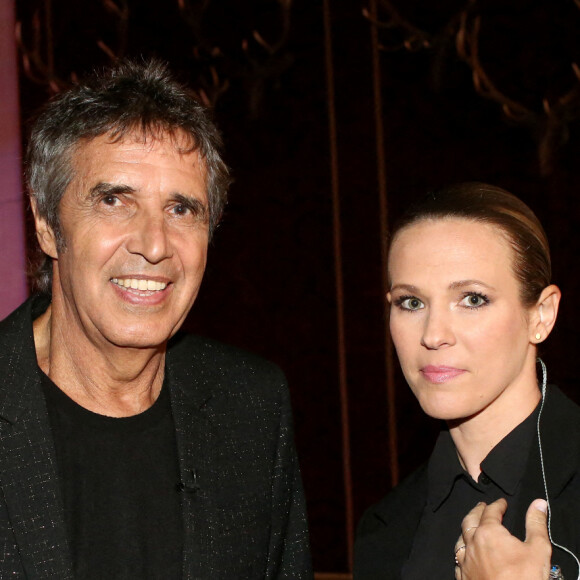 Exclusif -  Julien Clerc et Lorie (Lorie Pester) - Backstage de l'enregistrement de l'émission "La chanson challenge" au Château de Chambord, qui sera diffusée le 26 juin sur TF1  © Gaffiot-Moreau / Bestimage 