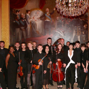 Exclusif - Bilal Hassani et ses musiciens - Backstage de l'enregistrement de l'émission "La chanson challenge" au Château de Chambord, qui sera diffusée le 26 juin sur TF1  © Gaffiot-Moreau / Bestimage 