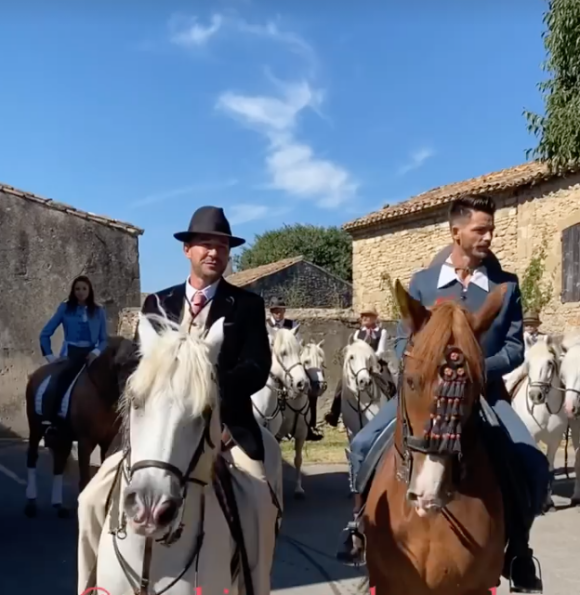 Mariage de Mathieu et Alexandre (L'amour est dans le pré), 26 juin 2021.