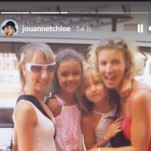 Chloé Jouannet se moque d'Audrey Lamy sur Instagram. Le 25 juin 2021.