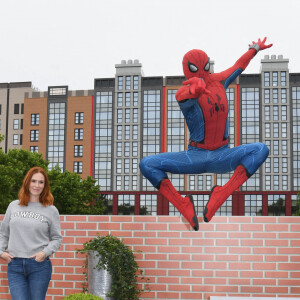 Audrey Fleurot - Photocall à l'occasion de l'inauguration du nouveau Disney's Hotel New York - The Art of Marvel à Disneyland Paris le 26 juin 2021. © Guirec Coadic / Bestimage