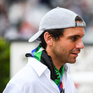 Mika - Les personnalités assistent au Longines Paris Eiffel Jumping au Champ de Mars, le 26 juin 2021.