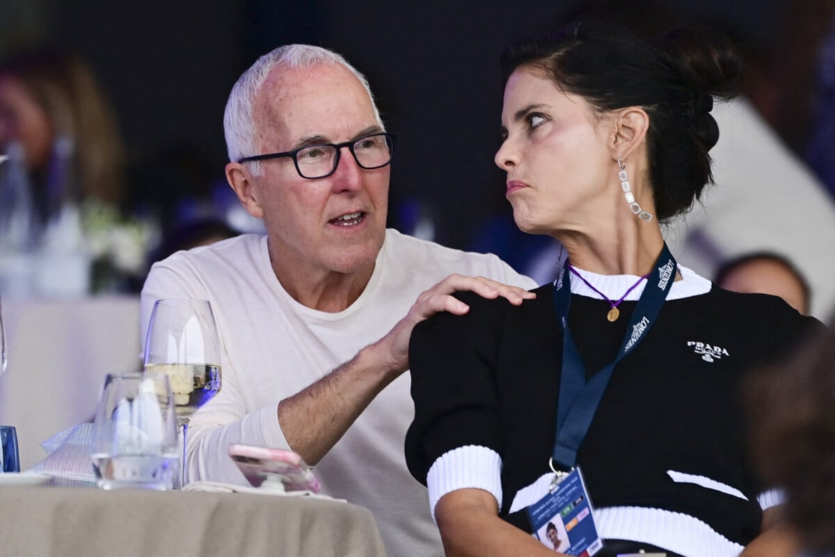 Photo : Franck McCourt et sa femme Monica Algarra - Les personnalités