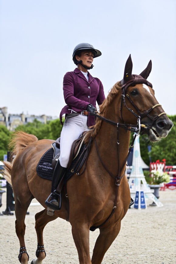 Penelope Leprevost - Les champions d'équitation participent au "Longines Paris Eiffel Jumping au Champ de Mars", le 26 juin 2021. © JB Autissier / Panoramic / Bestimage