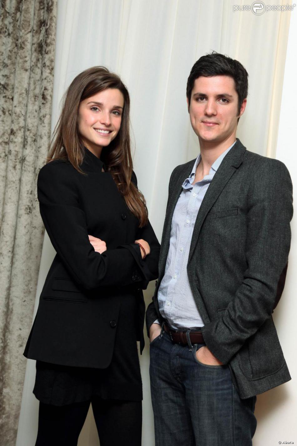 Celine Bosquet Et Jean Baptiste Boursier A La Conference De Presse
