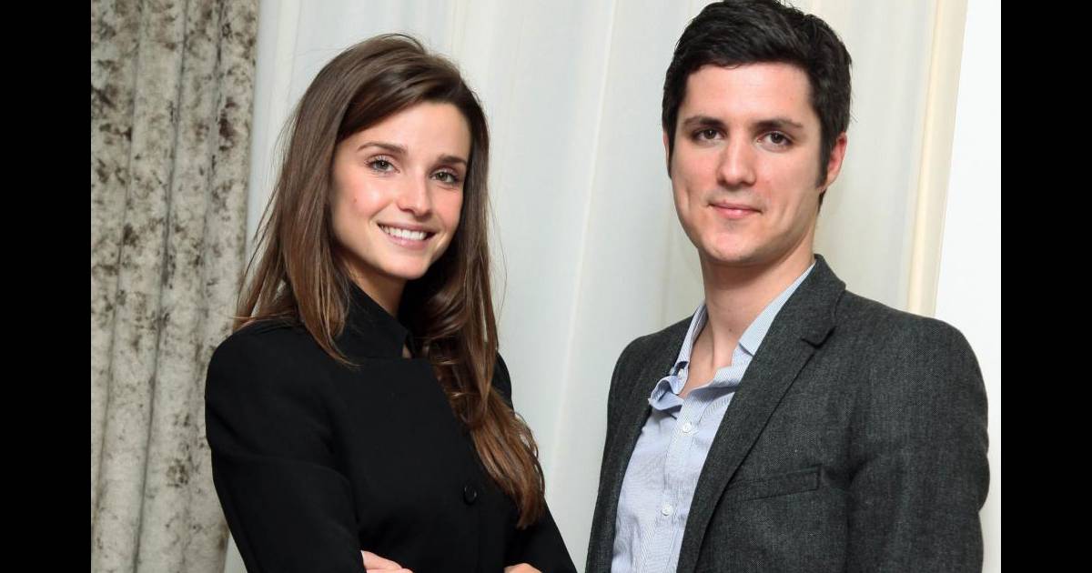 Celine Bosquet Et Jean Baptiste Boursier A La Conference De Presse