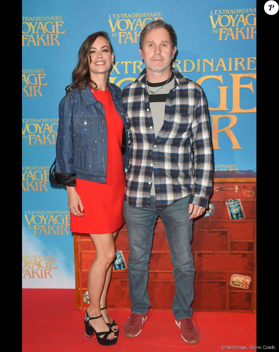 Bérénice Bejo et son beau-frère Serge Hazanavicius à la première de "L'extraordinaire Voyage du Fakir" au cinéma Publicis à Paris, le 23 mai 2018. © Guirec Coadic/Bestimage