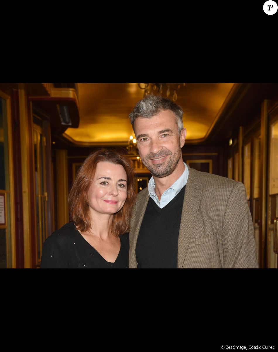 Christelle Reboul et Jean-Pierre Michaël - Présentation de la saison 2018/2019 par le Syndicat National du Théâtre Privé aux Folies Bergère à Paris. Le 11 septembre 2018 © Coadic Guirec / Bestimage