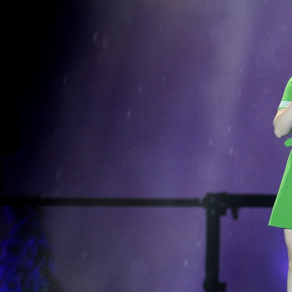 Louane durant l'émission "La chanson de l'année" au château de Chambord, qui sera diffusée le 5 juin 2021 sur TF1. © Gaffiot-Moreau / Bestimage