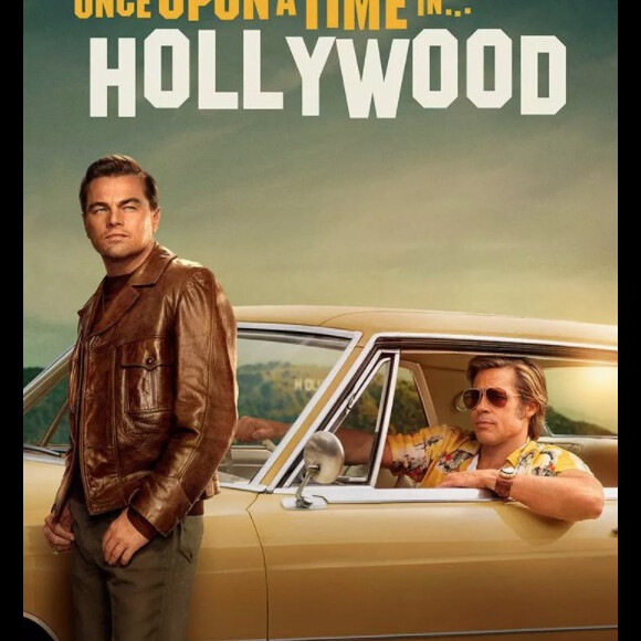 Affiche du film "Once Upon a Time... in Hollywood". Le 20 novembre 2019.