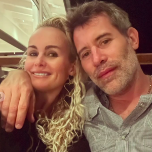 Jalil Lespert et Laeticia Hallyday sur Instagram.