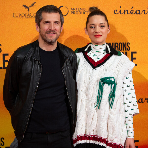 Marion Cotillard et son compagnon Guillaume Canet - Avant-première du film "Nous finirons ensemble" au cinéma UGC Brouckère à Bruxelles. Le 23 avril 2019. © Alain Rolland/ImageBuzz/Bestimage