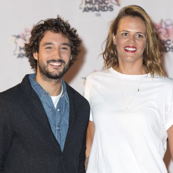 Laure Manaudou et son compagnon Jérémy Frérot - Arrivées à la 17ème cérémonie des NRJ Music Awards au Palais des Festivals à Cannes.