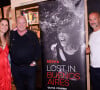 Exclusif - Rolland Courbis , sa femme Clara avec Stéphane lors de la première du spectacle Lost in Buenos Aires à l'Européen à Paris. © Rachid Bellak / Bestimage