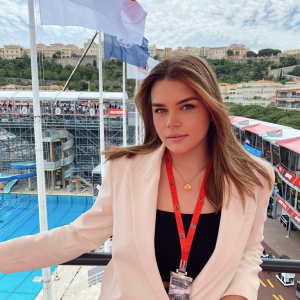 Camille Gottlieb au Grand Prix de Formule 1 de Monaco en mai 2021.