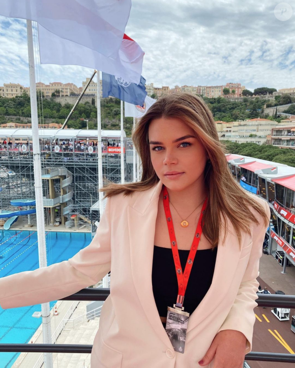 Camille Gottlieb au Grand Prix de Formule 1 de Monaco en mai 2021.