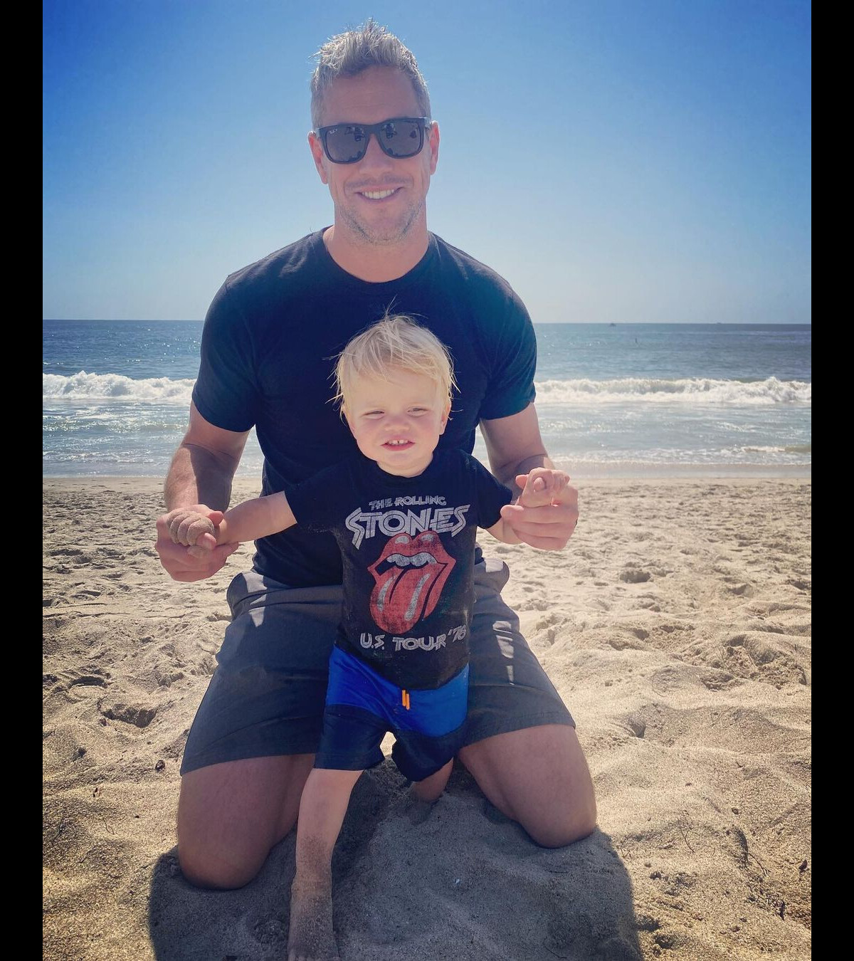 Photo : Photo d'Ant Anstead et de son fils, Hudson London Anstead, à la ...