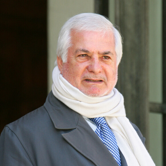 Jean-Claude Brialy à l'Elysée.