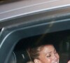Eclats de rire entre Jennifer Lopez et son compagnon Ben Affleck à la sortie du restaurant "Avra" à Beverly Hills, le 25 juin 2021.