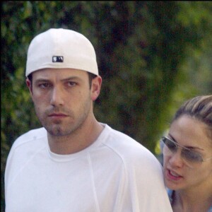 Ben Affleck et Jennifer Lopez à Beverly Hills.