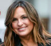 Mariska Hargitay sur le tournage de la série "New York Unité Spéciale : Crimes Organisés" dans le quartier de Manhattan à New York City, Etats-Unis