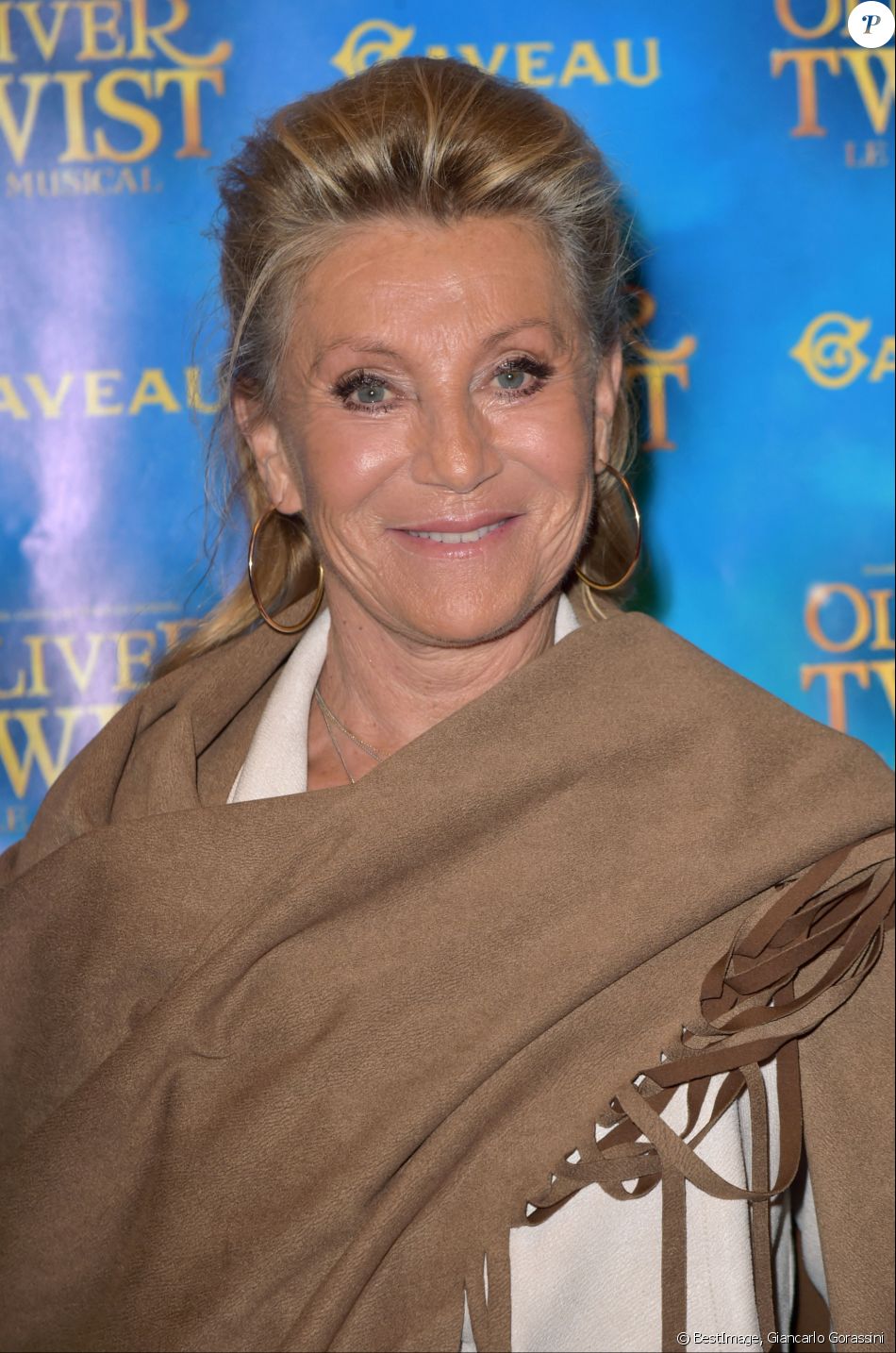 Sheila (Annie Chancel) - Première de la comedie musicale "Oliver Twist la Musicale" à la salle Gaveau à Paris, France.