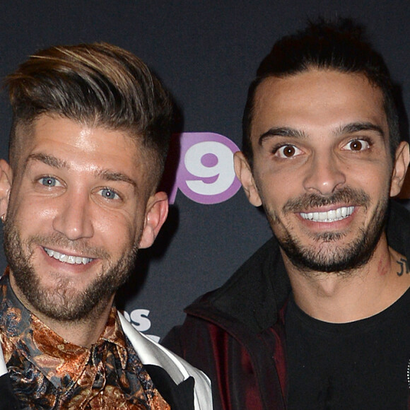 Paga (Anthony Paggini Neuron) et Julien Tanti à l'avant-première de la nouvelle saison de l'émission de télé-réalité "Les Marseillais Asian Tour" au cinéma Gaumont Champs-Elysées à Paris, France, le 13 février 2019. © Veeren/Bestimage