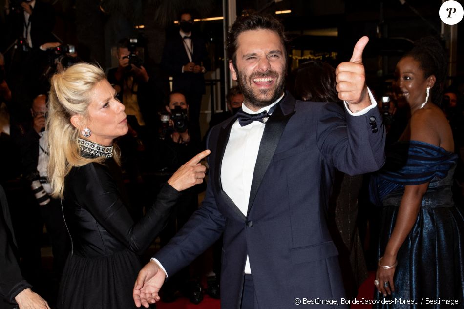 Pio Marmaï, Marina Foïs - Montée des marches du film " La fracture " lors du 74ème Festival International du Film de Cannes. Le 9 juillet 2021 © Borde-Jacovides-Moreau / Bestimage