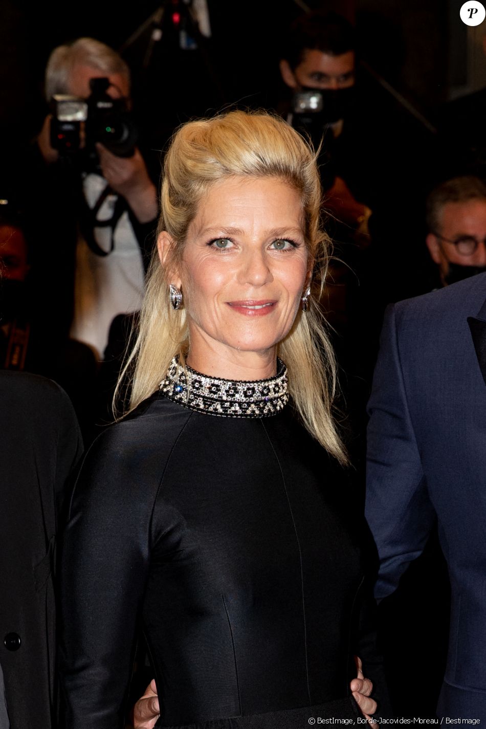 Marina Foïs - Montée des marches du film " La fracture " lors du 74ème Festival International du Film de Cannes. Le 9 juillet 2021 © Borde-Jacovides-Moreau / Bestimage