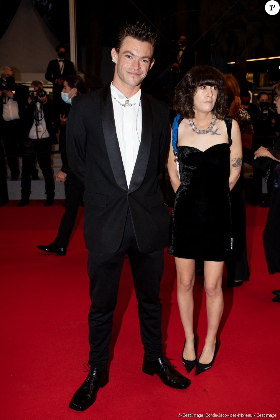 Félix Maritaud, guest - Montée des marches du film " La fracture " lors du 74ème Festival International du Film de Cannes. Le 9 juillet 2021 © Borde-Jacovides-Moreau / Bestimage